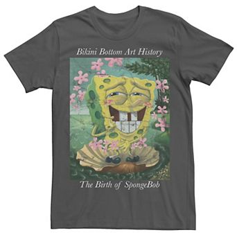 Men's SpongeBob SquarePants Bikini Bottom Art History Tee