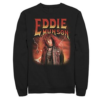 Men's Stranger Things Eddie M Hellfire Club Sweatshirt