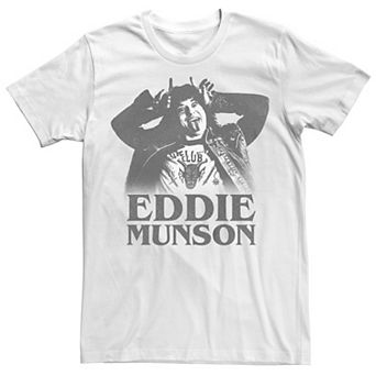 Men's Stranger Things Eddie Horns Poster Tee