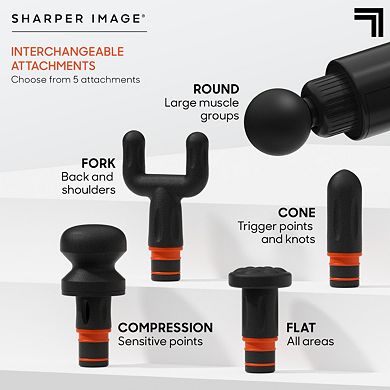 Sharper Image Powerboost 2.0 Deep Tissue Percussion Massager