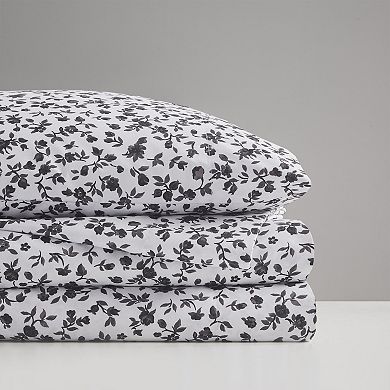 Intelligent Design Printed Microfiber Sheet Set