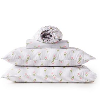 Intelligent Design Printed Microfiber Sheet Set