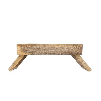 Country Living Elevated Dog Wood Feeder - Brown/Medium