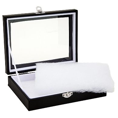 Insect Display Case - Bug Display Box With Glass Window And Secure Riker Mount