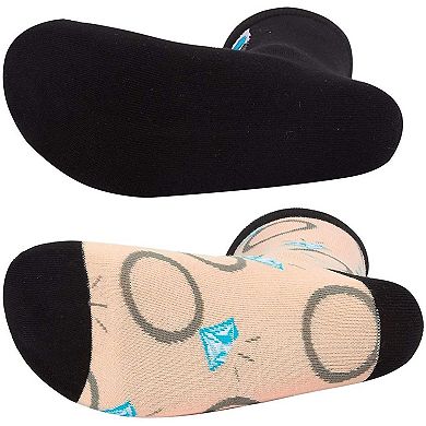 2 Pairs Bride and Groom Wedding Socks, Novelty Tuxedo and Diamond Ring Designs, One Size