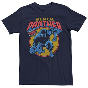 Men's Black Panther Comic Wakanda Forever Tee