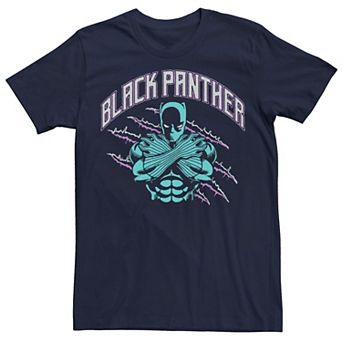 Men's Black Panther Claws Pose Tee