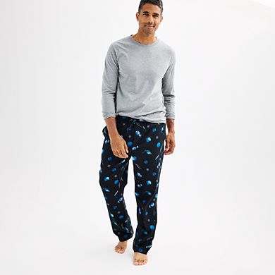 Men's Sonoma Goods For Life® Pajama Tee & Flannel Pajama Pants Set 