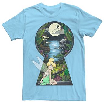 Disney's Tinker Bell Nature Filled Keyhole Men's Tee