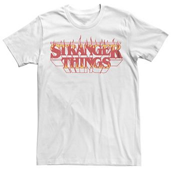 Men's Stranger Things Fire Logo Tee