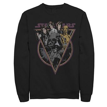 Men's Star Wars Retro Distressed Draw Sweatshirt