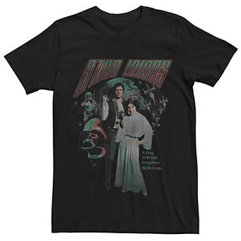 Men's Star Wars A Long Time Ago Group Shot Tee