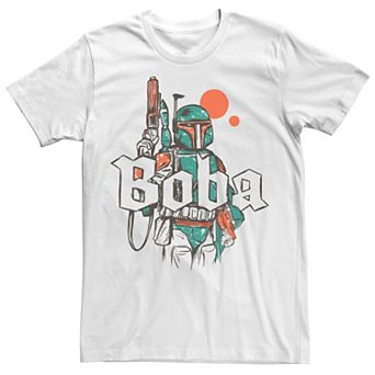 Men's Star Wars Boba Drawing Tee