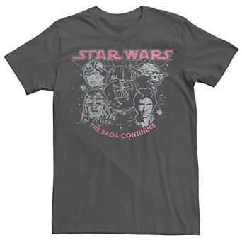 Men's Star Wars The Saga Continues Tee