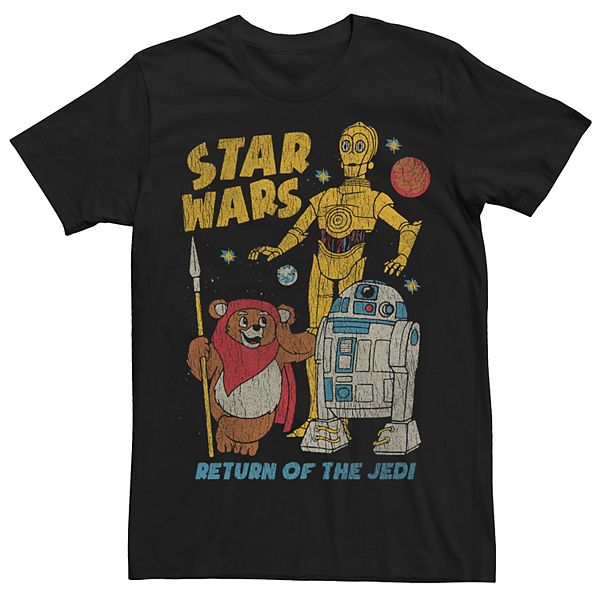 Men's Star Wars Cartoon Style Tee