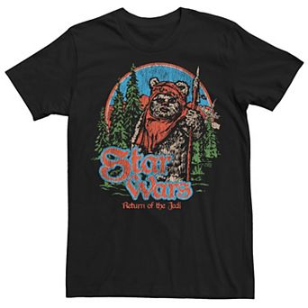 Men's Star Wars Ewok In The Woods Tee