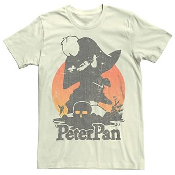 Disney's Peter Pan Captain Hook Silhouette Men's Tee