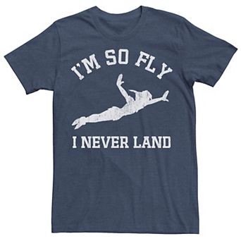 Disney's Peter Pan I'm So Fly I Never Land Men's Tee