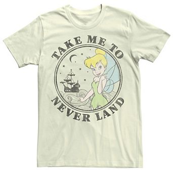 Disney's Peter Pan Take Me To Never Land Men's Tee