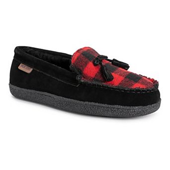 MUK LUKS Talan Men's Leather Moccasin Slippers