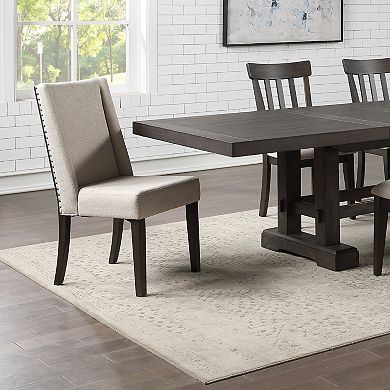 Steve Silver Co. Napa Upholstered Dining Chair 2-piece Set