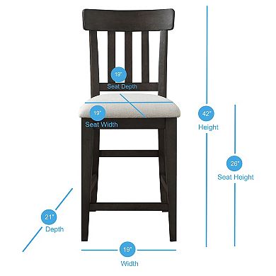 Steve Silver Co. Napa Counter Stool 2-piece Set