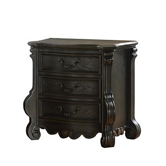 Steve Silver Co. Rhapsody 3-Drawer Nightstand Table
