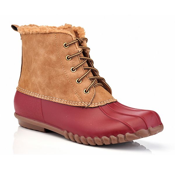 Kohls womens duck on sale boots