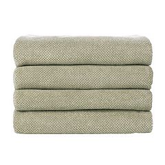 Textured Terry Black Organic Cotton Dish Towels, Set of 2 + Reviews