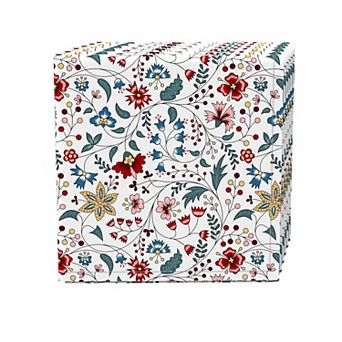 Napkin Set of 4, 100% Cotton, 20x20", Botanical Doodles