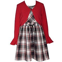 Kohls girls red outlet dress