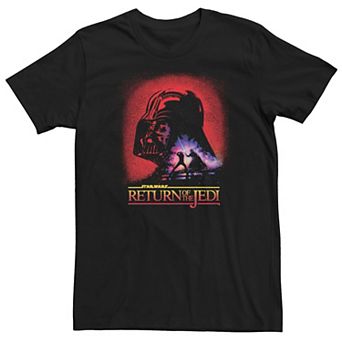 Bit & Tall Star Wars Return of the Jedi Lightsaber Battle Poster Tee