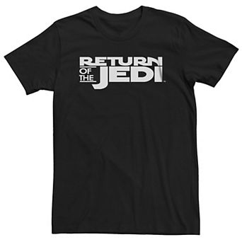 Bit & Tall Star Wars Return of the Jedi White Logo Tee