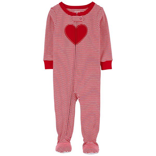 Baby Carter s One Piece Valentine s Day Cotton Footed Pajamas