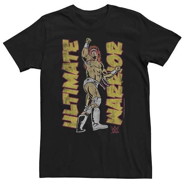 Big & Tall WWE Ultimate Warrior Retro Wrestler Logo Tee