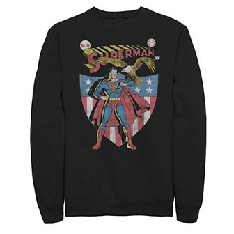 Big & Tall DC Comics Superman Vintage Crest Sweatshirt