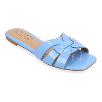 Journee Arrina Women's Square Toe Sandals
