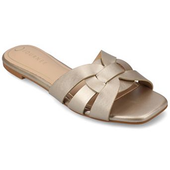 Journee Arrina Women's Square Toe Sandals