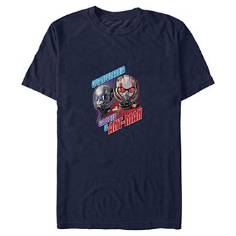 Men's Marvel Ant-Man And The Wasp: Quantumania Cassie And Ant-Man Helmets Tee