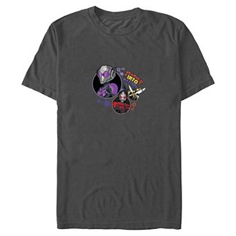 Men's Marvel Ant-Man And The Wasp: Quantumania Cassie Ant-Mand Wasp Journey Into Mistery Logo Tee