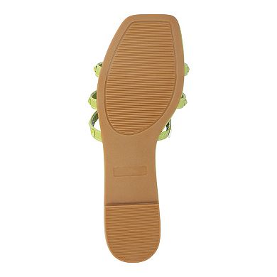 Journee Camarie Women's Embellished Strappy Sandal