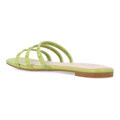 Journee Camarie Women's Embellished Strappy Sandal