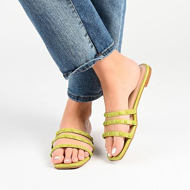 Journee Camarie Women's Embellished Strappy Sandal