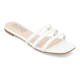 Journee Camarie Women's Embellished Strappy Sandal