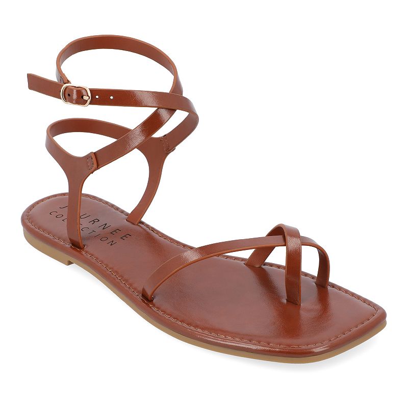 Journee Charra Women's Strappy Sandals,