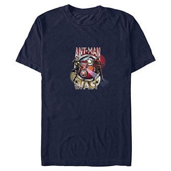 Men's Marvel Ant-Man And The Wasp: Quantumania Ant-Man Wasp Poster Tee