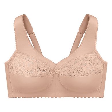 Glamorise MagicLift Cotton Blend Wireless Support Bra 1001