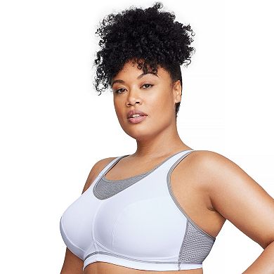 Plus Size Glamorise Elite Performance Medium-Impact Camisole Sports Bra 1067