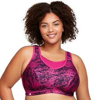 Plus Size Glamorise Elite Performance Medium-Impact Camisole Sports Bra 1067