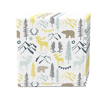 Napkin Set of 4, 100% Cotton, 20x20", Wild in Nature
